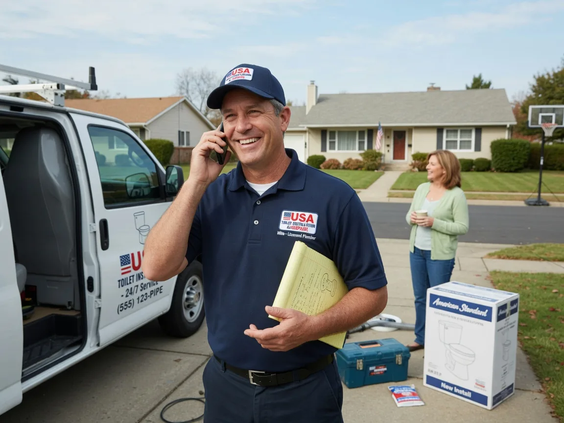 Toilet Installation La Motte, IA FAQs